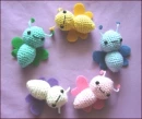 Cute Kawaii Bees 