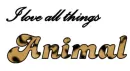 I love animals