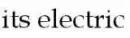 Electric