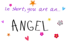 You're an angel
