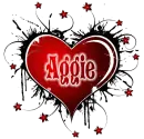 aggie red heart