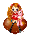 Pink Teddy Girl