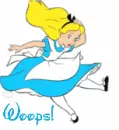 Woops-allice in wonderland