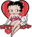 Betty Boop & dog
