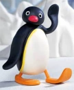 Pingu waving