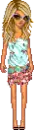 green doll
