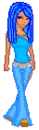 blue doll