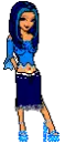 blue doll