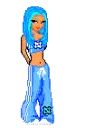 blue doll