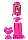 pink cute doll