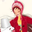 winter girl