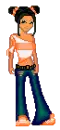 orange doll