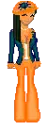 orange doll