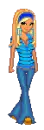 blue doll