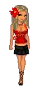 red  doll