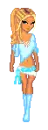 blue doll