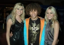 Aly and AJ with Corbin Bleu