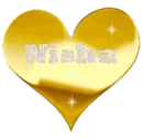 REQUEST YOUR GLITTER NAME WITH HEART
