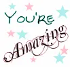 you're amazing