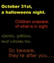halloween poem