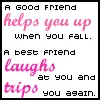 good friends and bad friends