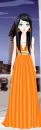 orange dress