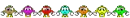 colored smileys