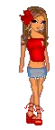 red  doll