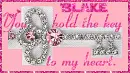 Blake holds the key to my heart