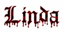 Linda gothic text