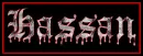 Hassan gothic text