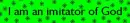 Imitator Of God
