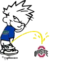 Gators peeing on Ohio