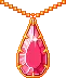 pink diamond necklace