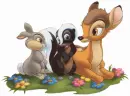 Bambi and Friends with Glitter
