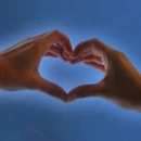 Heart by hand
