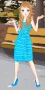 blue girl