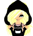 Awsome Blond Punk Skater Gril