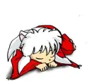 baby Inuyasha sleeping