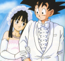 Goku and Chi Chi's wedding