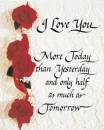 i love you