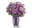 purple roses
