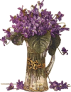 purple flowers