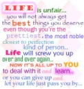 Don't let life pass you by