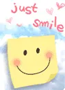 just smile
