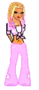 pink pant doll