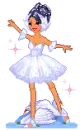 blue ballerina doll