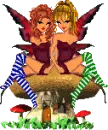 blue angel green angel dolls