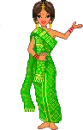 indian dancer doll