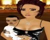 woman & her baby